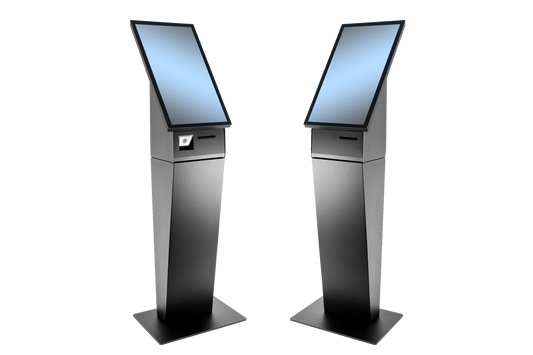 FlexLine EU Floorstand FL-722N3-G35, 21.5" PCAP, Celeron N97, 8GB, 128GB, 80mm Print, Win. 11 IoT