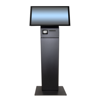 FlexLine EU Floorstand FL-622N3-G35, 21.5" PCAP, Celeron N95, 128G, 8G, 2D Scan, print, Win11 IoT.
