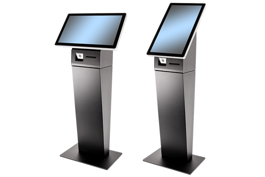 FlexLine EU Floorstand FL-722N3-G35, 21.5" PCAP, Celeron N97, 2D Scanner, 80mm Print, Win. 11 IoT