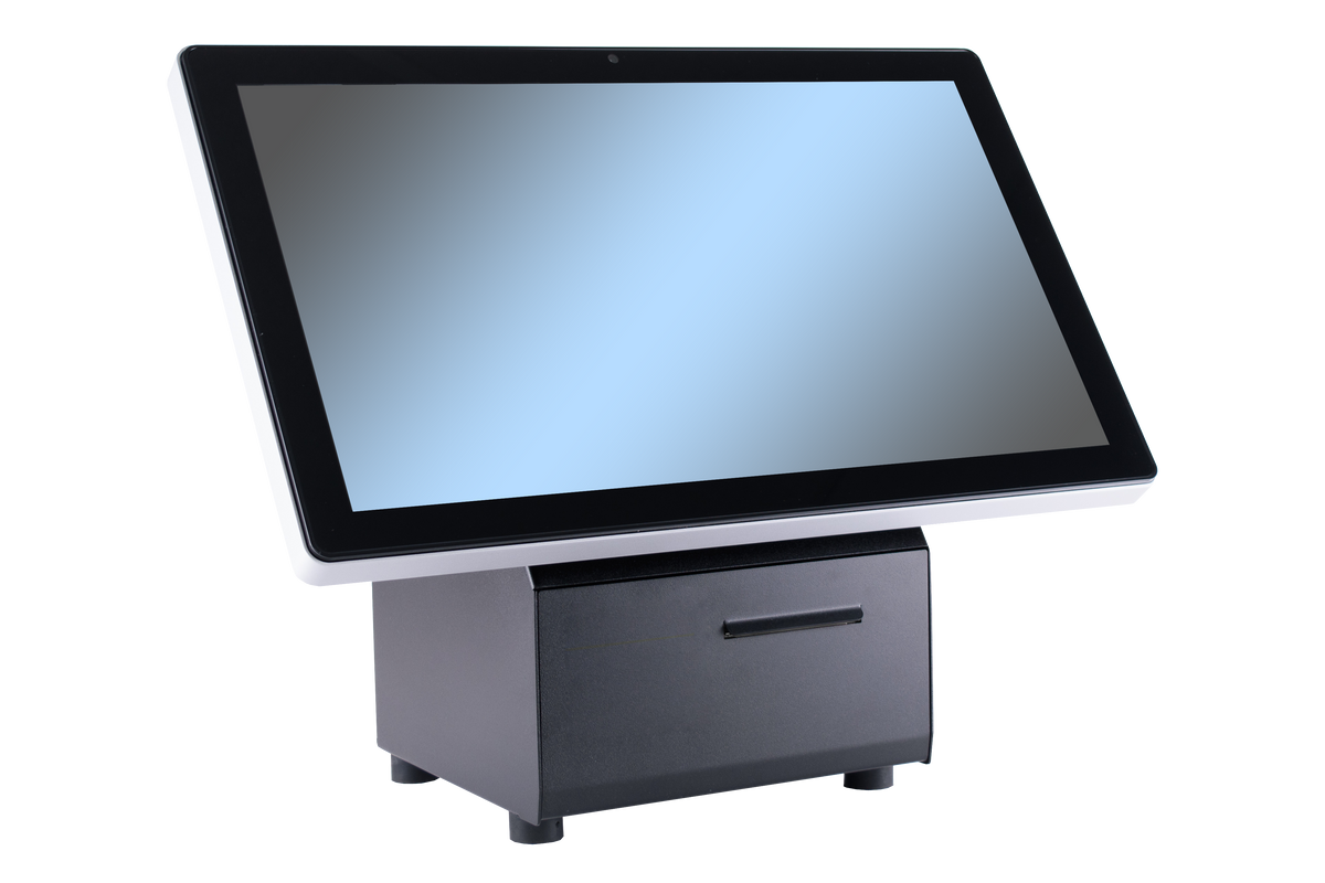 FlexLine EU Desktop FL-722N3-G35, 21.5" PCAP, Celeron N95, 8GB, 128GB, 80mm Print, Win 11 IoT
