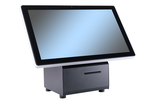 FlexLine EU Desktop FL-715N3-G35, 15.6" PCAP, Celeron N95, 8GB, 128GB, 80mm Print, Win 11 IoT