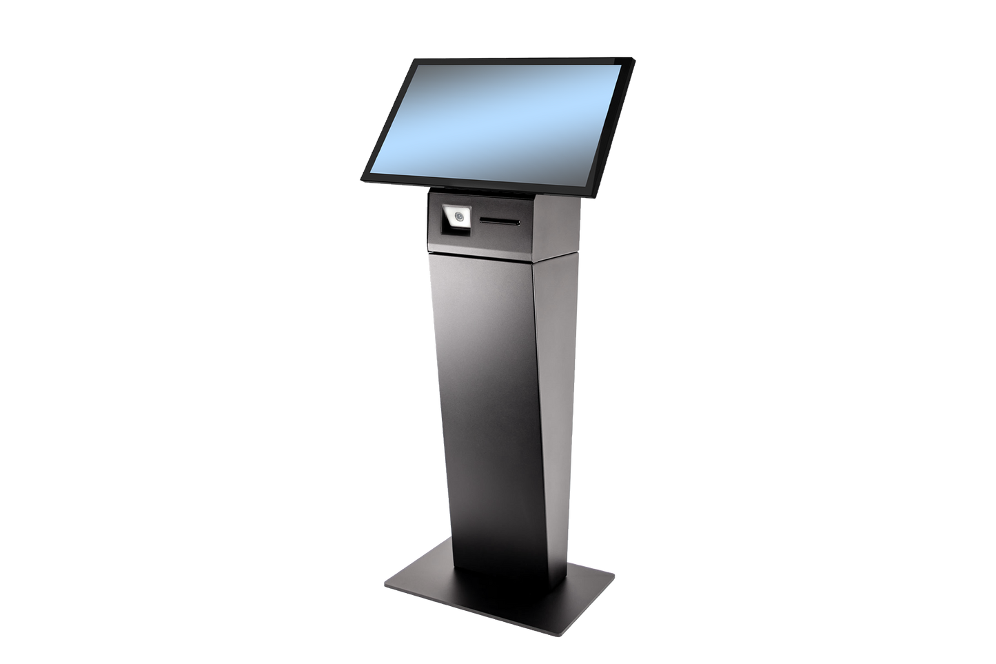 FlexLine EU Floorstand FL-622N3-G35, 21.5" PCAP, Celeron N95, 128G, 8G, 2D Scan, print, Win11 IoT.