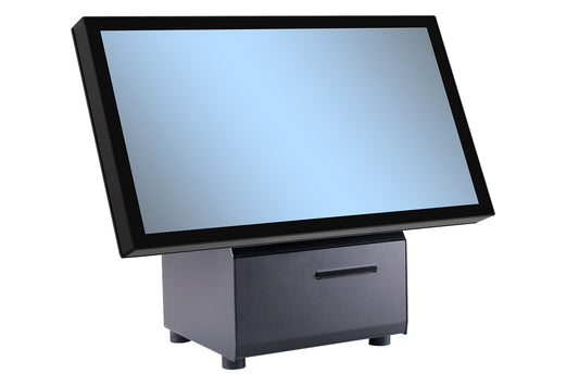 FlexLine EU Desktop FL-622N3-G35, 21,5" PCAP, Celeron N95, 8GB, 128GB, 80mm Print, Win 11 IoT