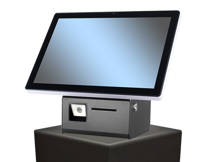 FlexLine EU Wall FL-622N3-G35, 21.5" PCAP, Celeron N95, 8G, 128G, 2D Scan, 80mm Print, Sort. Win 11.
