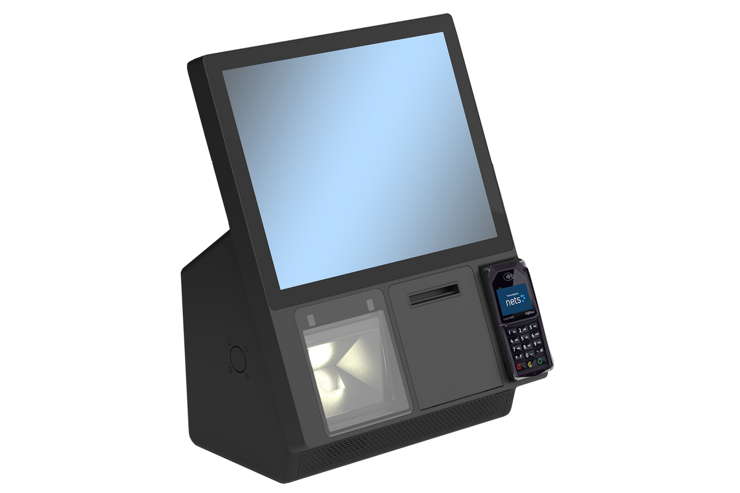 Flytech K669N3-G35-i3, 19" Self-Service terminal, i3-N305, 8GB, 128GB excl. print/scan/payment, 5:4.