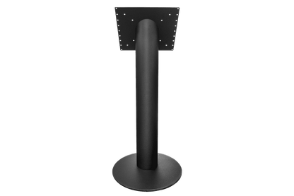 Piedestal 32"+, sort pulverlakeret, ø162mm rør, ekskl. skærm