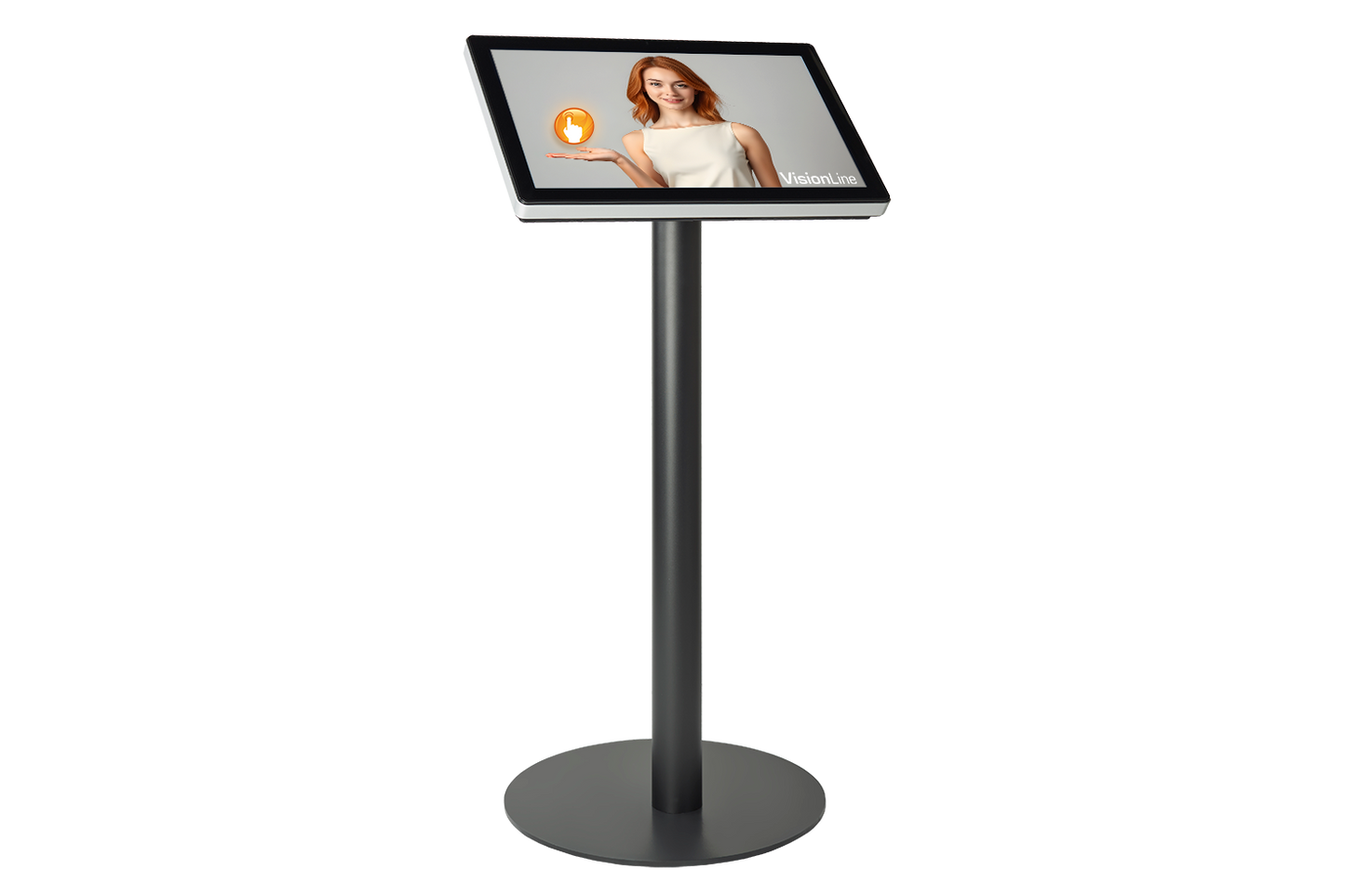 VL-722N3-G35, 21.5" Touch,  Celeron N95, 8GB, 128GB, Win. 11 IoT, Piedestal Ø 80. Ekskl. Kabler.