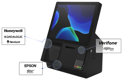 Flytech K669N3-G35-i3, 19" Self-Service terminal, i3-N305, 8GB, 128GB excl. print/scan/payment, 5:4.