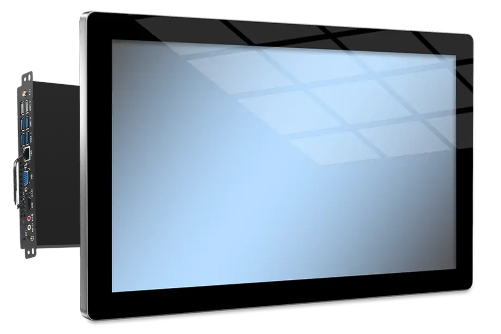 VL-832T, 32" PCAP Touch, 500 nits, 1200:1 kontrast, 10 punkt, HDMI, VGA, ekskl. OPS PC